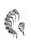 MEN'S RIGHT HAND AGXGOLF MAGNUM XS-WIDE GRAPHITE IRONS SET w/4 HYBRID +5-9 IRONS +PW & SW